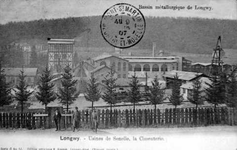Cimenterie de l'usine de Sennelle (Longwy)